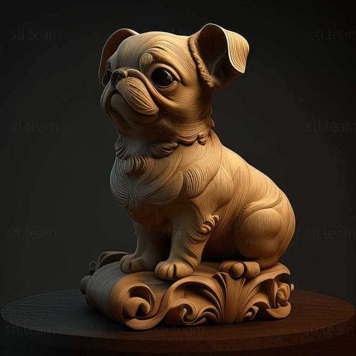 3D модель Тайваньская собака (STL)